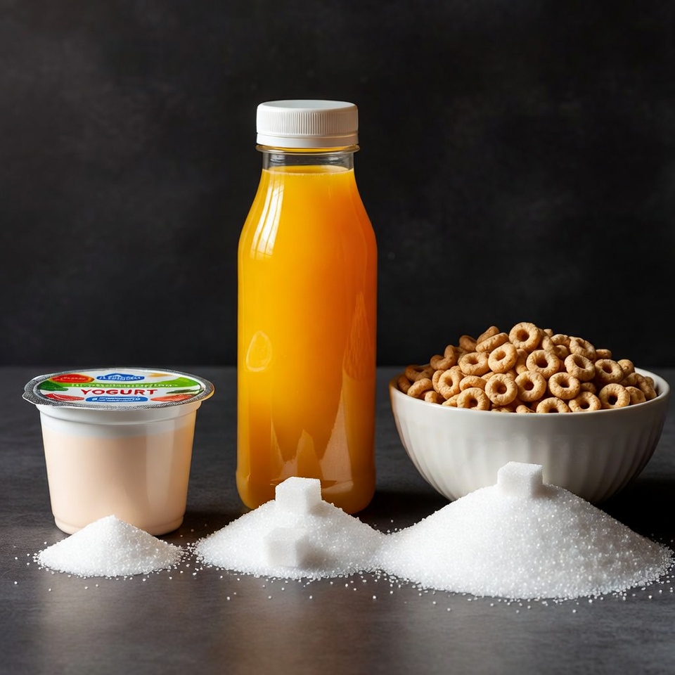 Health foods with their real sugar content revealed